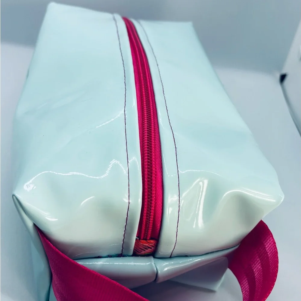 Handmade Unisex Dopp Kit Set Makeup Bag Vegan Leather New
